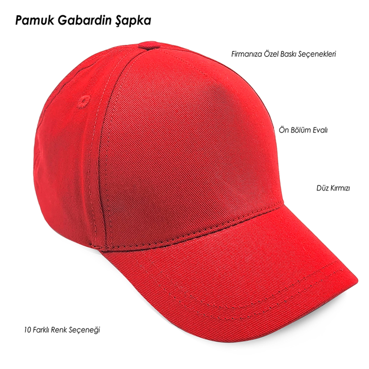 Kırmızı Renk Şapka
